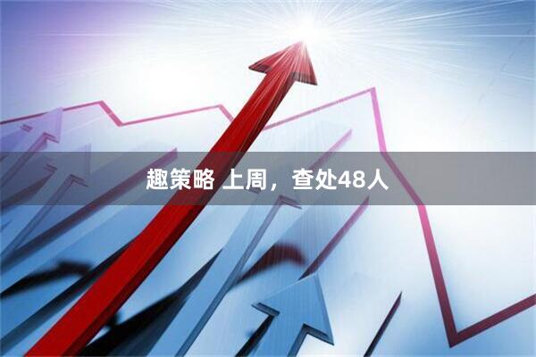 趣策略 上周，查处48人